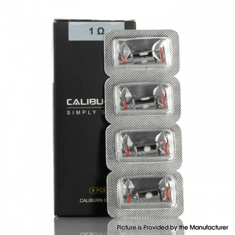 Authentic Uwell Replacement Coil Head for Caliburn G / Koko Prime Pod System - 1.0ohm (4 PCS)