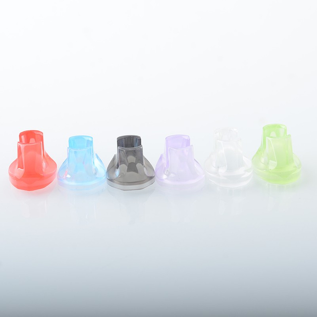 Monarchy Cyber BB Billet Drip Tip Set - SS + Acrylic, DL / MTL, 2 PCS BB Connector + 6 PCS Mouthpiece