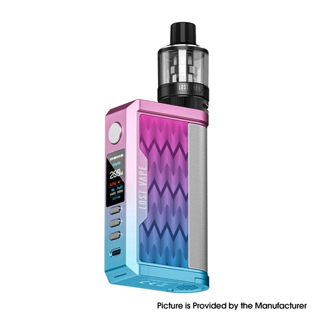 Authentic Lost Vape Centaurus Q200 Box Mod Kit with UB Max Pod Tank VW5~200W, 2 x 18650 5ml