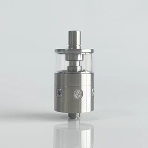 Rekavape pNeumatyca Style RTA Rebuildable Tank Atomizer - Silver, 316SS + Glass, 3.5ml, 22mm Diameter