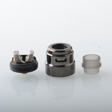 SXK ReLoad S RDA Rebuildable Dripping Vape Atomizer 316 Stainless Steel, 24mm Diameter, with BF Pin