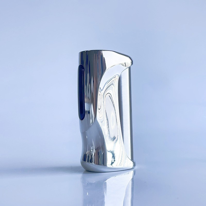 Rekavape Stratum V10 Lux 스타일 DNA60C 60W VW Box Mod -은, 알루미늄 + SS, 1 ~ 60W, 1 x 18650, Evolv DNA60C 칩셋