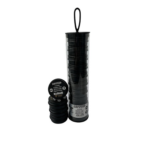 Authentic Thunder Cloud Blaze MV Pro Ni80 Pre-Built Coil 3-Core Clapton Coil - 0.35ohm, 29Ga x 3 + 35Ga (10 PCS)
