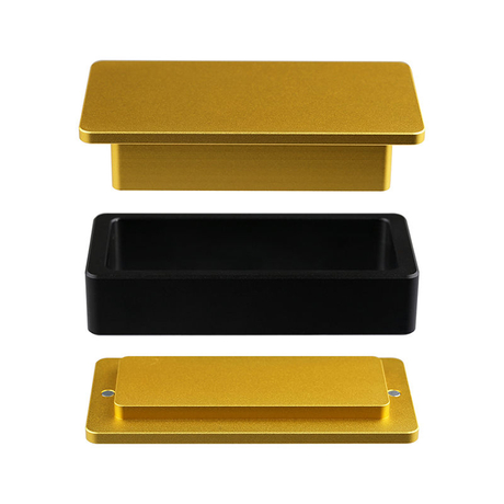 LTQ Vapor Rosin Pre-Press Mold – Durable Aluminum Compression Tool for Wax & Oil Extraction