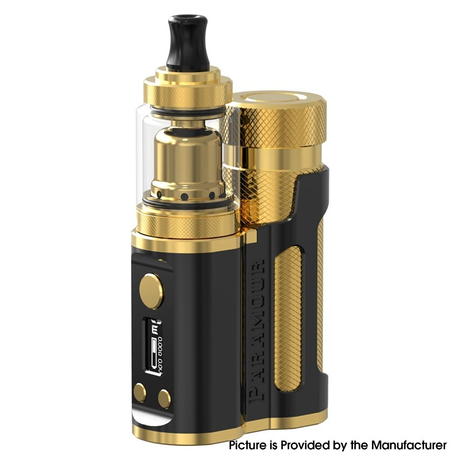 Mechlyfe x Fallout Vape x Mrjustright1 Paramour SBS Mod + XRP RTA Basic Kit, 5~80W, 3.5ml, 24mm Diameter