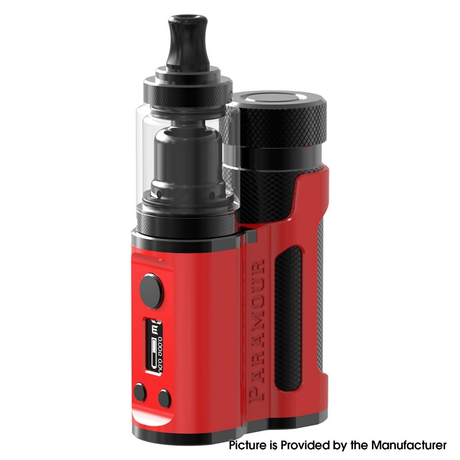 Mechlyfe x Fallout Vape x Mrjustright1 Paramour SBS Mod + XRP RTA Basic Kit, 5~80W, 3.5ml, 24mm Diameter