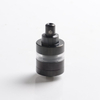 KF Lite Plus -Stil RTA wiedergebauter Tank Vape Atomizer - Silber, Edelstahl + Acryl, 4,0 ml, 24 mm Durchmesser