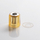 YFTK 다이아몬드 아크릴 탱크 튜브 + DVARW MTL FL FACELIFT 22MM RTA VAPE ATOMIZER 용 스테인레스 스틸 굴뚝, 4.0ml