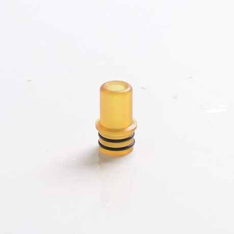 Ambition Mods and The Vaping Gentlemen Club Bishop MTL RTA Replacement 510 Drip Tip - Brown, PEI