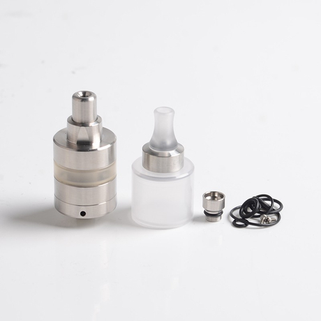 YFTK KF Lite Plus 2021 KF 2021 Style RTA Rebuildable Tank Vape Atomizer w/ 4.0ml Extension Tank, 316SS, 2.0ml, 22mm