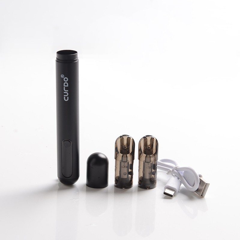 Curdo Odin Mini 30W Pod System Kit, 600mAh, 1~30W, 0.87"LED, 2.0ml, 1.0ohm