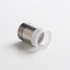 5A Vape Penggantian Standar Set Cerobong Tangki + Tangki untuk Ka V9 Style RTA - perak, stainless steel + pc, 5.0ml