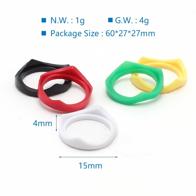 SXK MOBB 2 M2 RBA Bridge Replacement Top Ring - Multicolor, ABS (5 PCS)