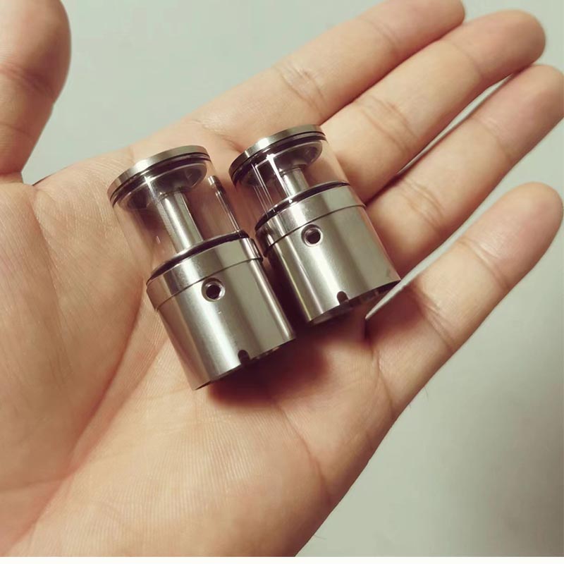 Replacement Top Filling Tank Tube for Flash E Vapor FEV V4.5S+ V4.5 RTA 2ml /4ml- Silver