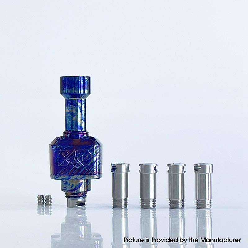 Rekavape Wick D XO Style RBA Bridge for BB / Billet / Boro Mod - Blue,316SS