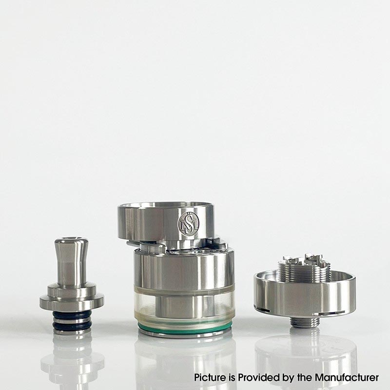 Rekavape KF X Mini Style MTL RTA Rebuildable Tank Atomizer 3.2ml, 23mm Diameter