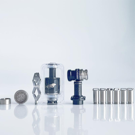 Mission KB2 Style RBA Tank Full Kit for DotAIO V1 / V2 Air Pins 3.8ml
