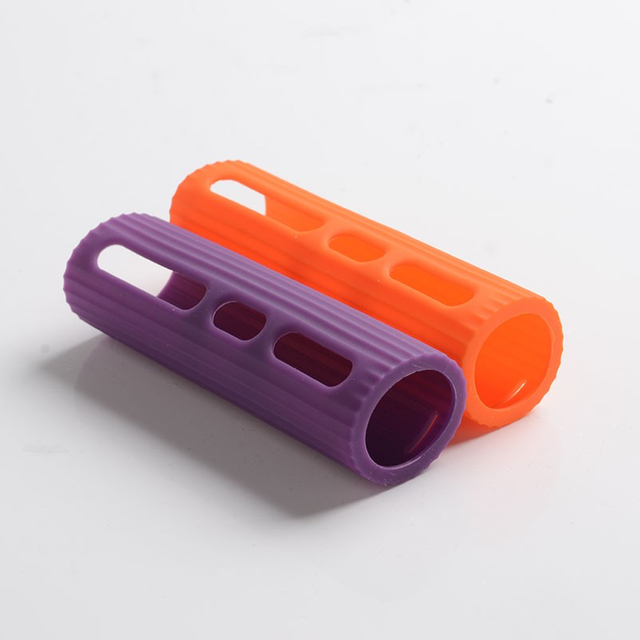 Green Fire Falcon Dry Herb Vaporizer Silicone Sleeve - Orange + Purple (2 PCS)