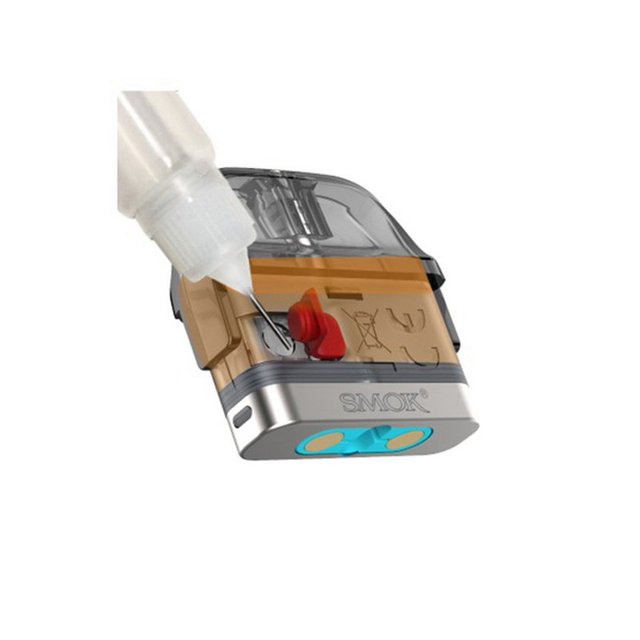 SMOKTech SMOK ACRO 25W Pod System Replacement Pod Cartridge w/ 0.8ohm Meshed Coil - 2.0ml (12~15W) (3 PCS)