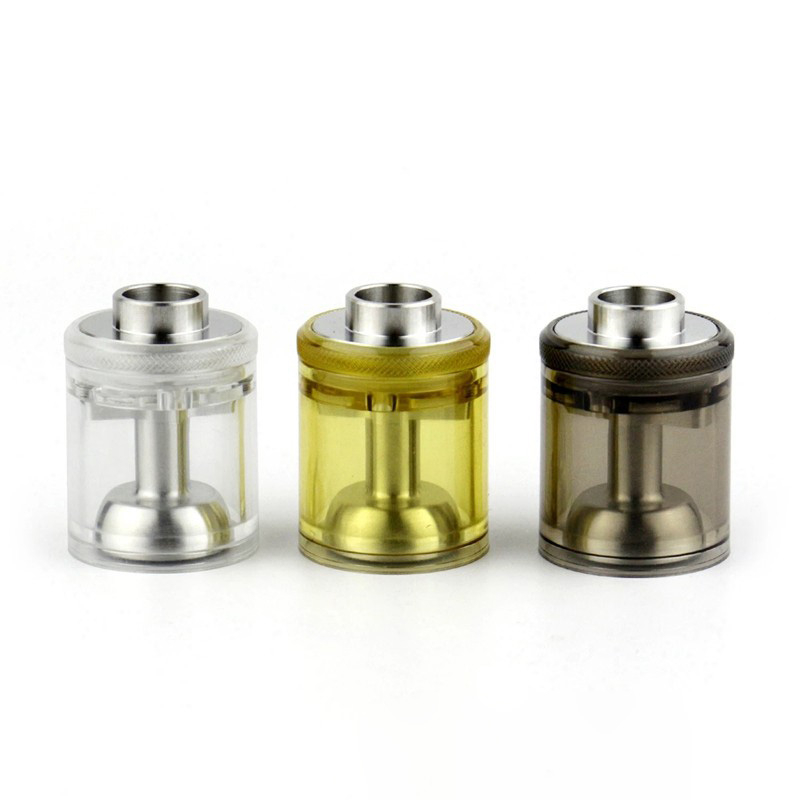 BP Mods Pioneer MTL / DL RTA交換短透明なタンクキット、2.8ml、PCTG +ステンレス鋼