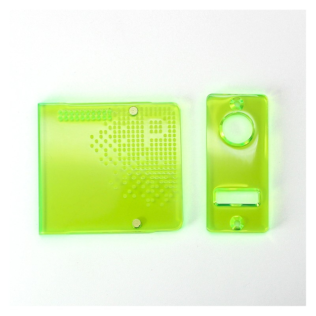 SXK Delro Style AIO Mod Kit Replacement Door Cover Panel Plate - Translucent (2 PCS)