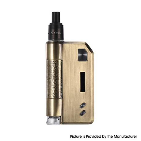Authentic YiHi SXmini SX Auto DTL / MTL 1400mAh TC VW Box Mod Pod Kit w/ SX-ADA Atomizer 3.5ml, 180~260'C