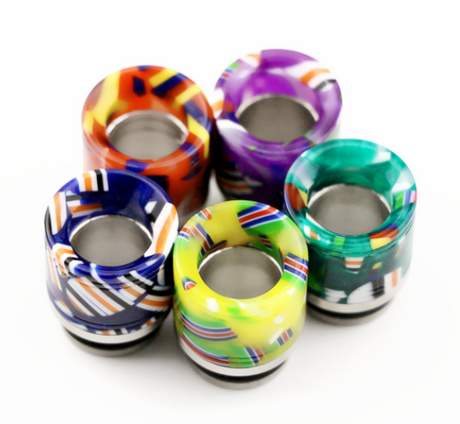 Replacement 510 Drip Tip for RDA / RTA / RDTA Sub Ohm Tank Vape Atomize Resin, 15mm