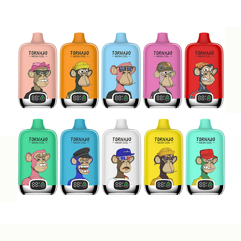 Aupo Vape Tornado 12000 Puffs Vape descartável 14ml, 500mAh-20mg