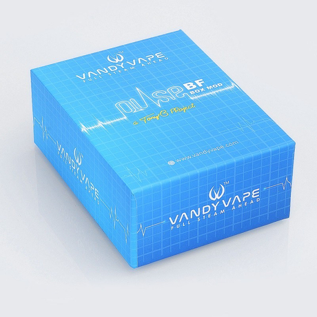 Authentic Vandy Vape Pulse BF Squonk Mechanical Box Mod - Black + Grey, Nylon + ABS, 8ml, 1 x 18650 / 20700