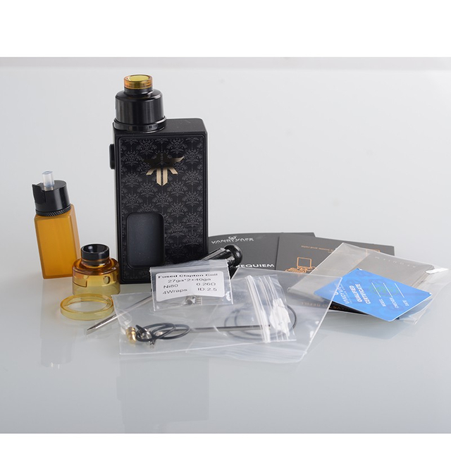 Vandy Vape Requiem BF Mechanical Vape Box Mod Kit, 1 x 18650, 6.0ml, 2.6ohm