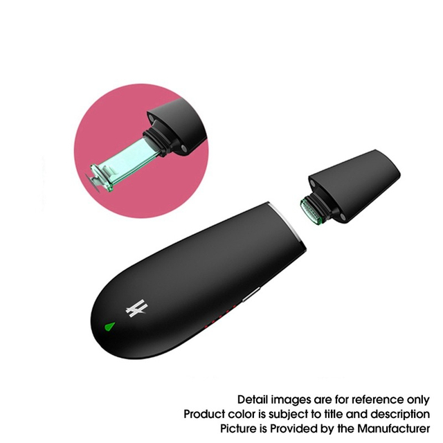 Authentic Kingtons BLK Black Mamba Dry Herb Vaporizer Vape Kit 1600mAh, 0.6ohm