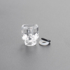 Nunca normal apito v2 estilo 510 ponta de gotejamento para ponto Mod dot AIO pod - clear, pmma