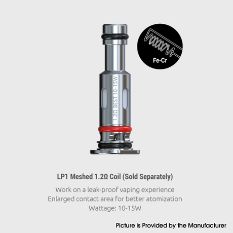Authentic SMOKTech SMOK Novo 4 Pod Kit / Pod Cartridge Replacement LP1 Meshed 1.2ohm Coil Head - (10~15W) (5 PCS)