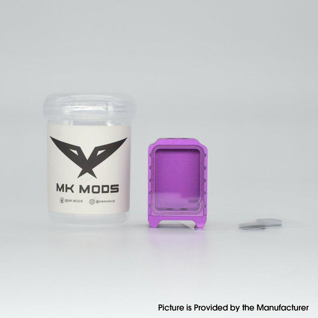 Authentic MK MODS Boro Tank for SXK BB / Billet AIO Box Mod Kit Aluminum + Glass