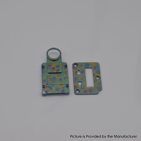 Authentic MK MODS Ti-type2 inner Plate Set for SXK BB / Billet Box Mod Kit Titanium