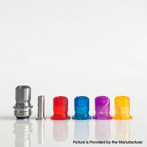 Rekavape Mission Boro Tips V2 ARC Style Drip Tip Set for BB / Billet Boro Mod 