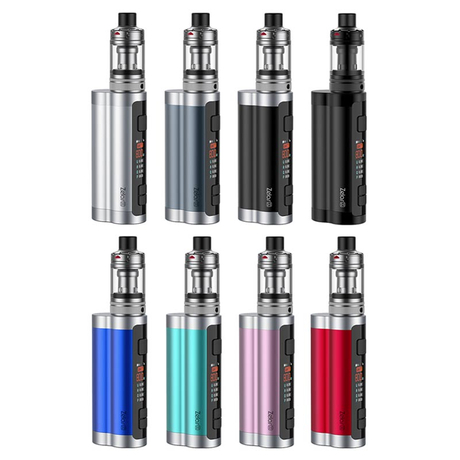 Authentic Aspire Zelos X 80W Mod Kit with Nautilus 322 Tank Atomizer 3ml 0.1-3.5ohm 1x 18650