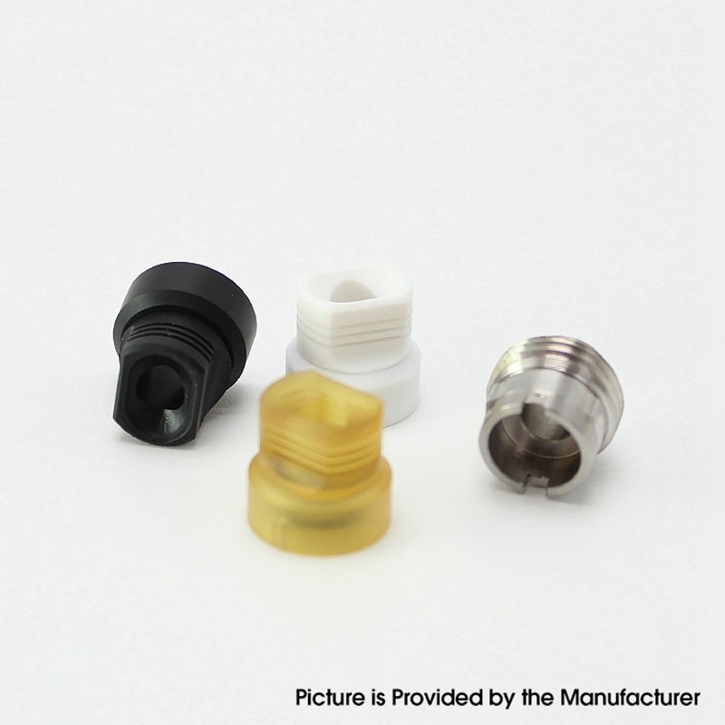 SXK Quantenersatz Tropfspitze für Billet Box / SXK BB Box Mod Kit - SS316 + PET + POM + PEI (1 Basis + 3 Mundstück)