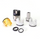 SXK Monarchy Cyber ​​Whistle Lip Set Set для BB / Billet / Boro AIO Box Mod - Silver, 316SS + POM + PET + Acryl + Ultem