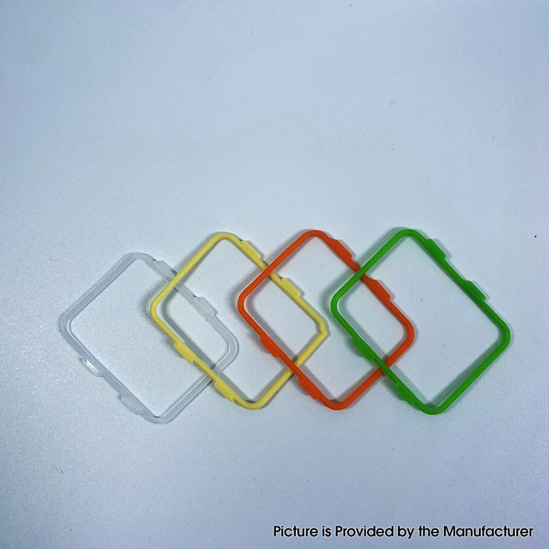 Gasket silikon baru diatur untuk tangki boro 4 pcs persegi + 2 pcs cincin penyegelan bulat