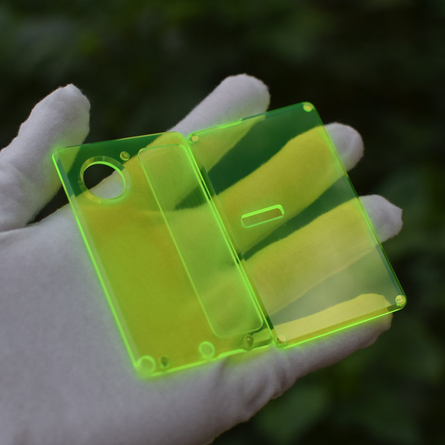 MK MODS Replacement Front + Back Cover Panel Plate for Cthulhu AIO Mod Kit Acrylic