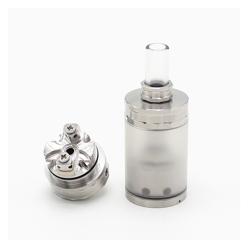 SXK Rafi MTL RTA Vape Atomizer Silver 316SS + PCTG Air Pin 0.8 / 1.0 / 1.2  / 1.5 / 1.8 / 2.0 / 2.5 / 3.0mm 22mm Dia & Reviews - shareAvape