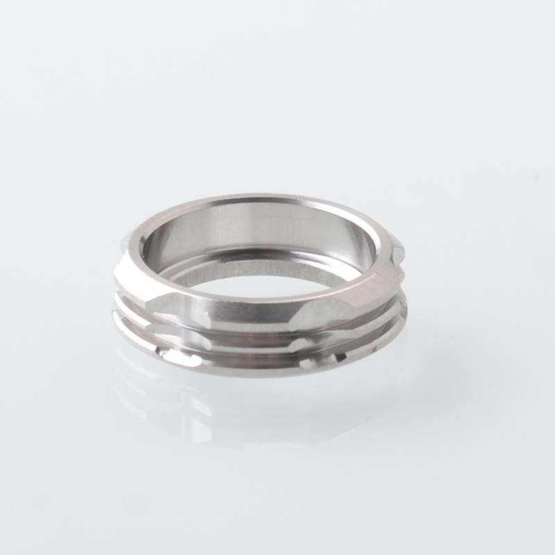 415 anello inclinato in stile per 510 gocciolamento, acciaio inossidabile | Accessorio per punta gocciolante | Vape Mod parte