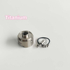 Rekavape Style Baya RTA Tank Atomizer - 4,2 ml, argent / titane 1.2 / 1,5 / 1,8 mm Pins de 22 mm de diamètre