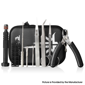 Аутентичный Thunder Cloud Requiem Pro Kit Tool Kit - отвертка, ножницы, пинцет, резаки, катушка, инструмент отделки ноги катушки