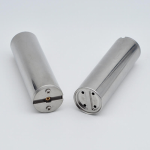 Substituição 18650/18350 Tubo de bateria para Mod DIY - Prata