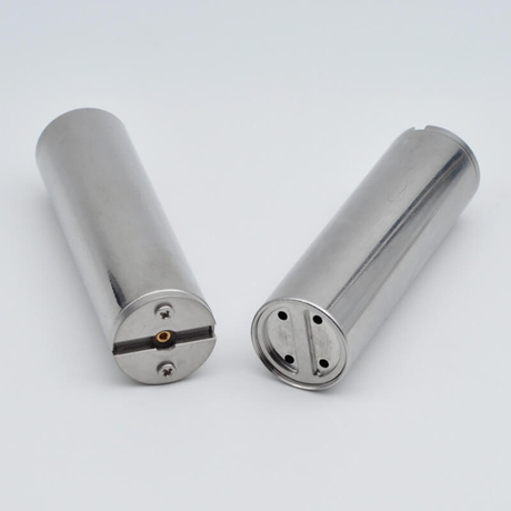 Replacement 18650/18350 Battery Tube for DIY Mod - Silver