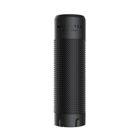 Authentic Mechlyfe Arcless V2.0 Vape Mechanical Mech Mod - Black, Copper, 1 x 18650 / 20700 / 21700