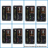 SXK Replacement Colorful Button Set Kit for BB 70W / DNA 60W Style Box Mod Kit - Multicolored, PEI + PC + ABS (16 PCS)