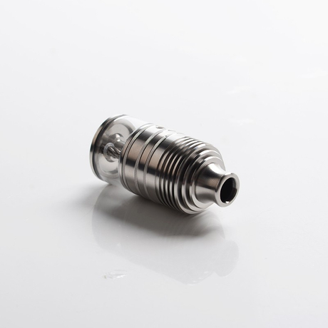 Taifun GX Style MTL / DL RDTA Rebuildable Dripping Tank Vape Atomizer - Silver, 316 Stainless Steel, 4ml, 23mm Diameter